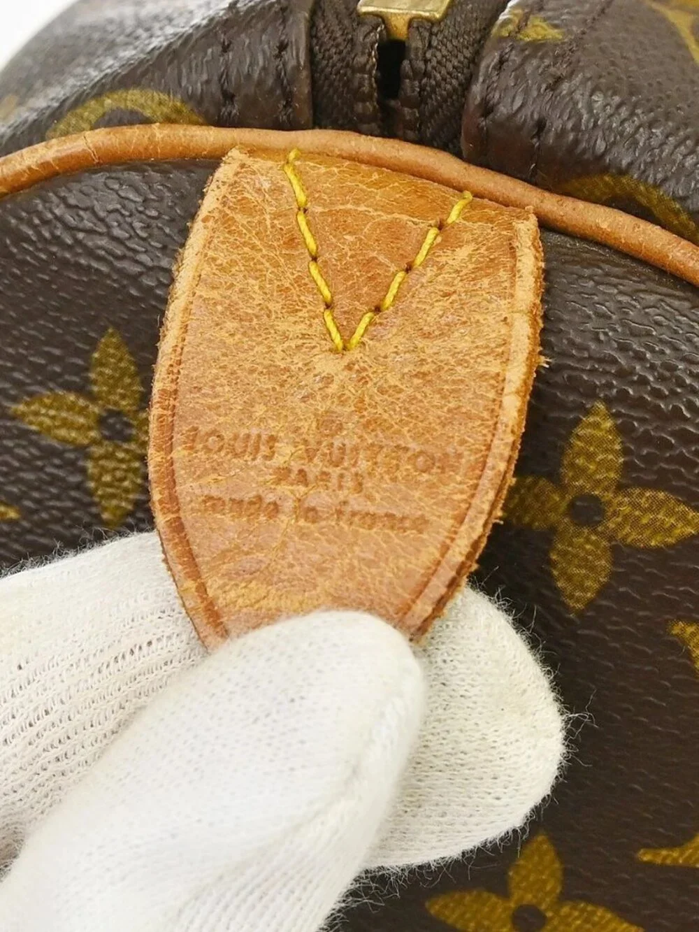 LOUIS VUITTON KEEPALL 45 DUFFLE HANDBAG MONOGRAM M41428